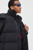 Пухова куртка HUGO чоловіча колір чорний зимова (3575220)