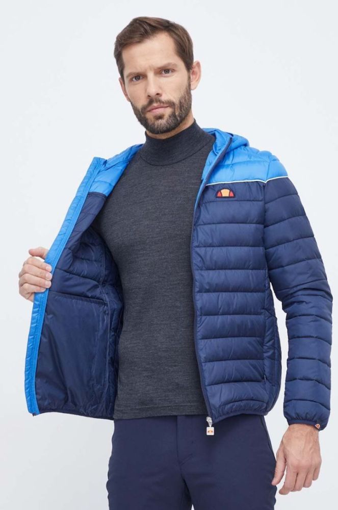 Куртка Ellesse чоловіча колір синій перехідна фото 5
