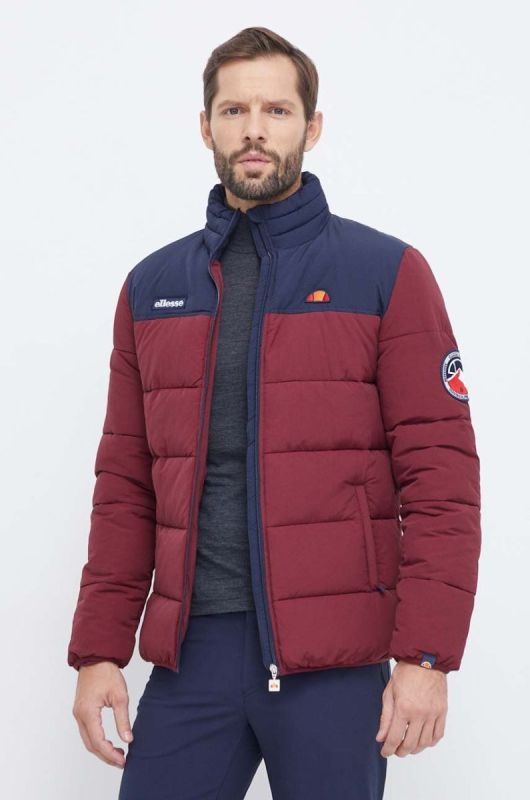 Куртка Ellesse чоловіча колір бордовий зимова фото 2