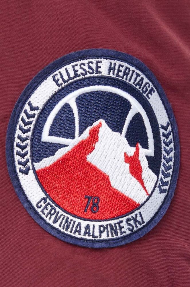 Куртка Ellesse чоловіча колір бордовий зимова фото 4