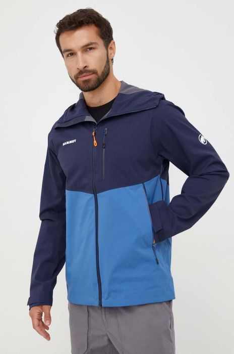 Дощовик Mammut Alto Guide чоловіча колір синій Дощовик Mammut Alto Guide чоловіча колір синій