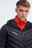 Спортивна пухова куртка Mammut Broad Peak IN Hooded колір чорний