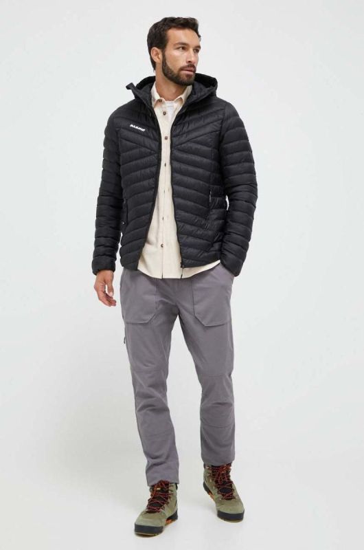 Спортивна куртка Mammut Albula IN Hooded колір чорний (3544173) фото 2