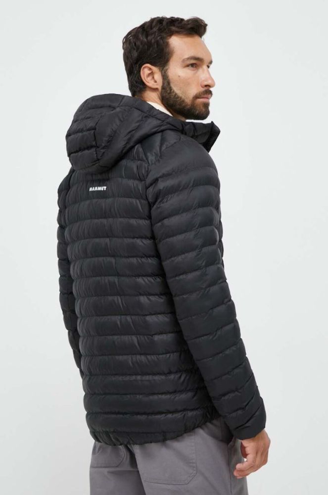 Спортивна куртка Mammut Albula IN Hooded колір чорний (3544173) фото 3