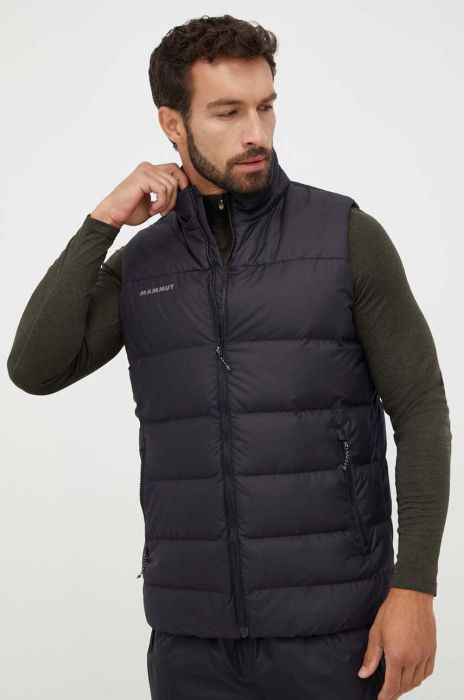 Спортивний пуховий жилет Mammut Whitehorn IN колір чорний зимовий