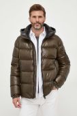 Пухова куртка Hetrego чоловіча колір зелений зимова (3593141)