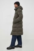 Пухова куртка Hetrego чоловіча колір зелений зимова (3633108)