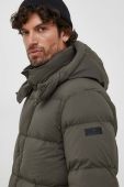 Пухова куртка Hetrego чоловіча колір зелений зимова (3633108)