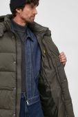 Пухова куртка Hetrego чоловіча колір зелений зимова (3633108)