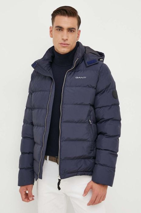 Куртка Gant чоловіча колір синій зимова
