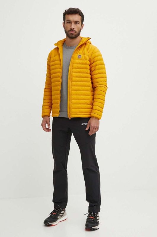 Куртка Fjallraven Expedition L?tt чоловіча колір жовтий перехідна фото 2