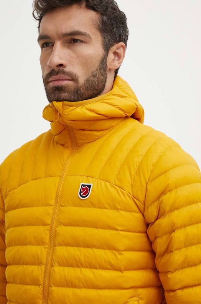 Куртка Fjallraven Expedition L?tt чоловіча колір жовтий перехідна фото 4