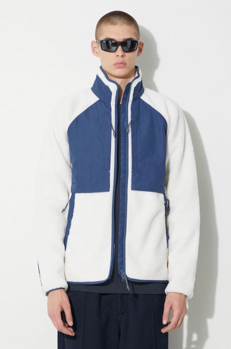 Куртка Fjallraven Vardag Pile чоловіча перехідна колір блакитний