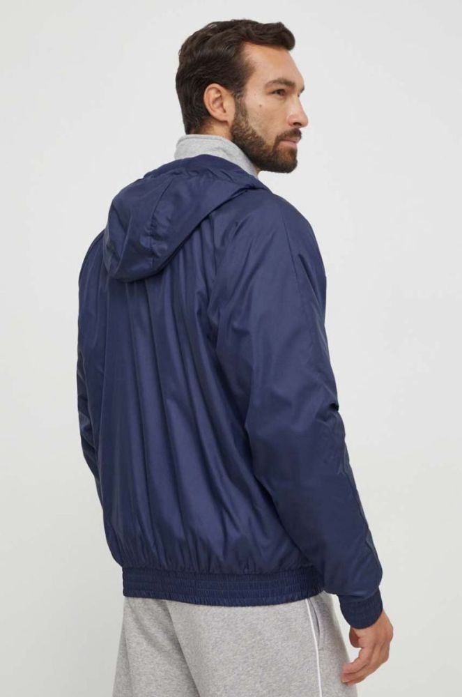 Куртка Reebok чоловіча колір синій перехідна oversize фото 3