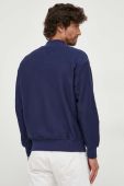 Бавовняна кофта United Colors of Benetton чоловіча колір синій однотонна (3635046)