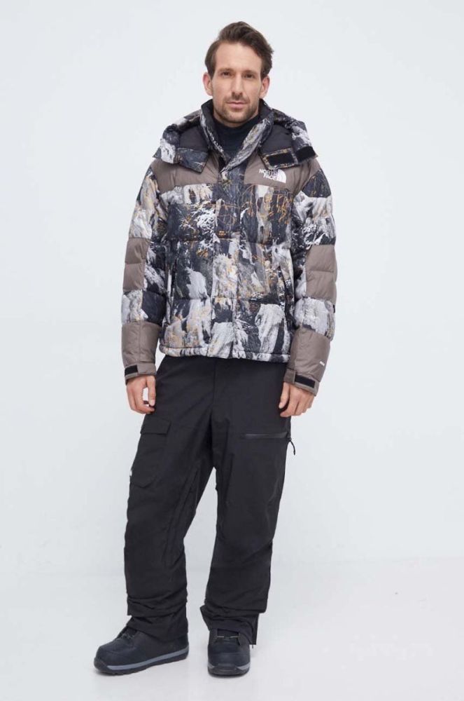 Пухова куртка The North Face чоловіча зимова колір блакитний фото 2