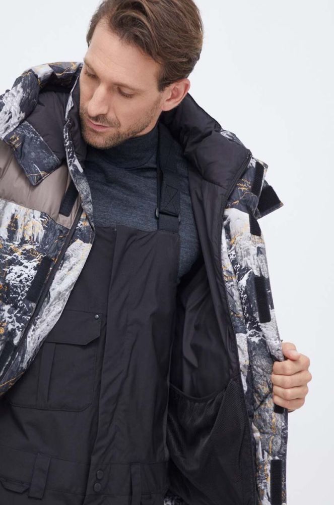 Пухова куртка The North Face чоловіча зимова колір блакитний фото 6