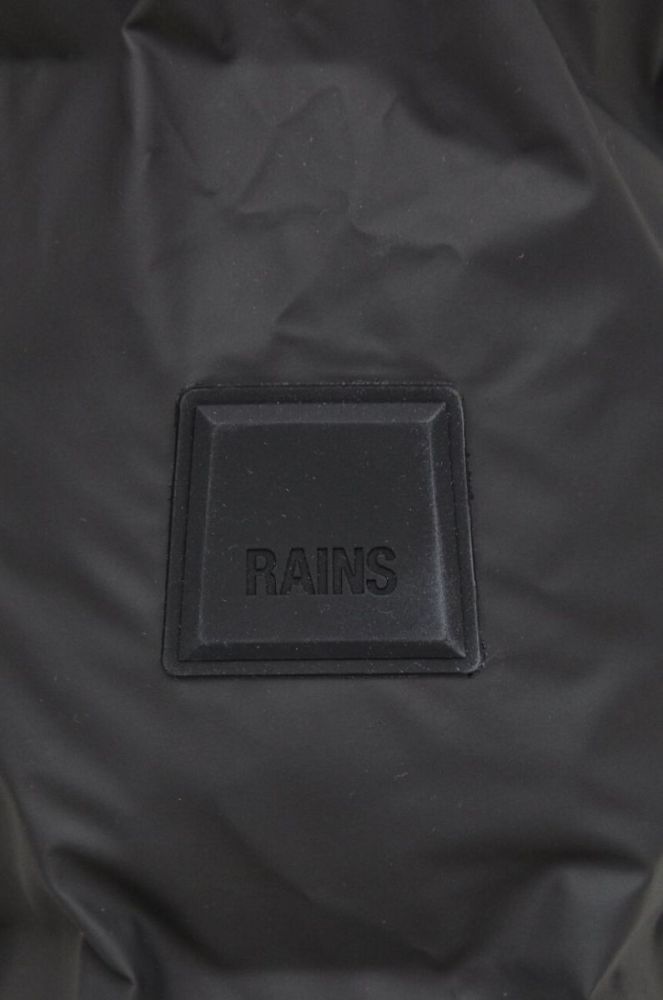 Куртка Rains 15190 Jackets колір чорний зимова фото 13