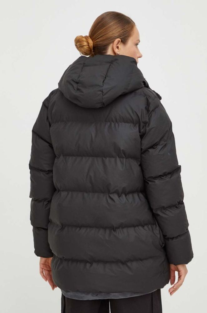 Куртка Rains 15190 Jackets колір чорний зимова фото 7