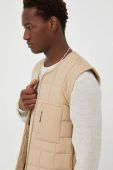Безрукавка Rains 18160 Vests колір бежевий перехідна