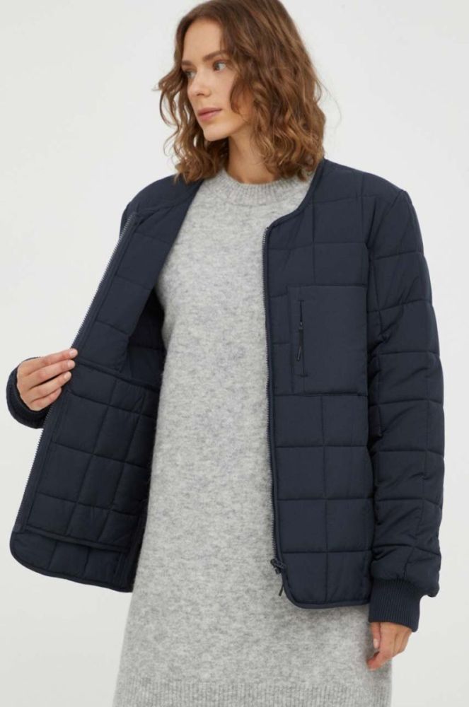 Куртка Rains 18170 Jackets колір синій перехідна фото 12