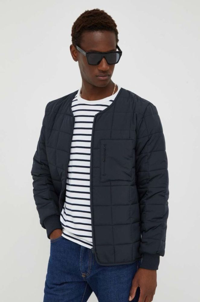 Куртка Rains 18170 Jackets колір синій перехідна фото 7