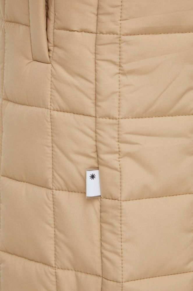 Куртка Rains 18210 Jackets колір бежевий перехідна фото 12