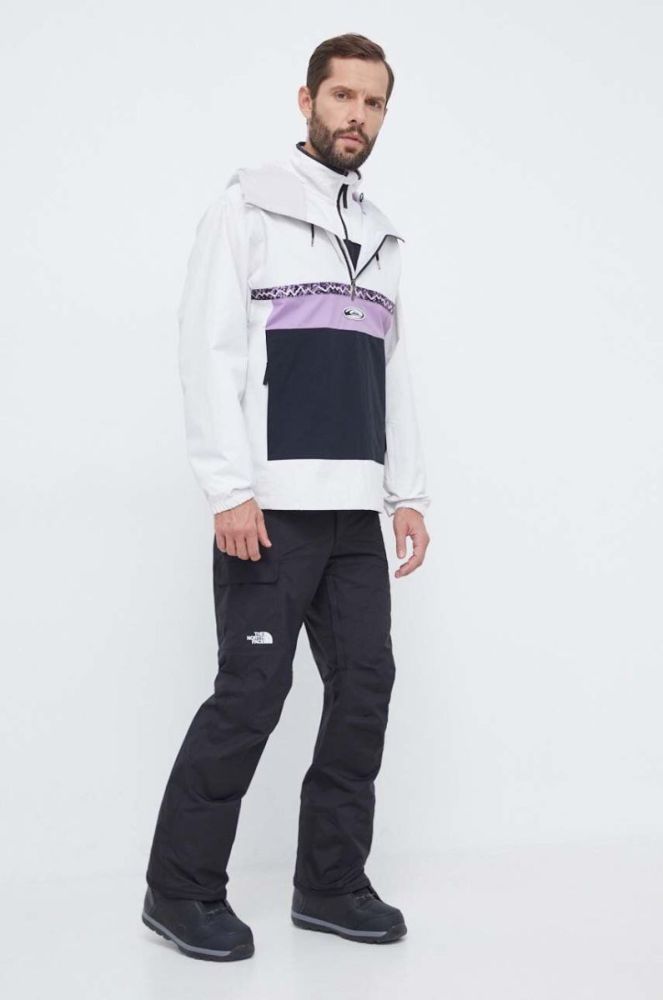 Куртка Quiksilver Steeze колір білий (3646873) фото 4