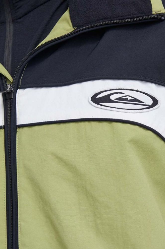 Куртка Quiksilver Live Wire колір зелений фото 10