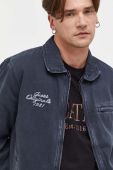 Джинсова куртка Guess Originals колір синій перехідна (3625579)