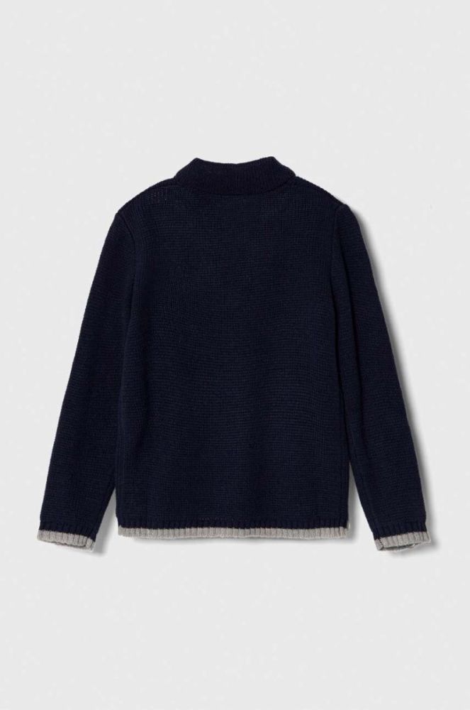 Дитячий кардиган United Colors of Benetton колір синій легкий (3474052) фото 2