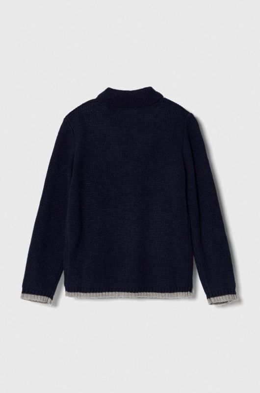Дитячий кардиган United Colors of Benetton колір синій легкий (3474052) фото 2