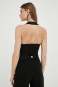 Безрукавка Marciano Guess колір чорний однобортний