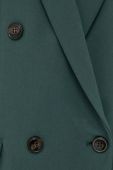 Піджак MAX&Co. колір зелений двобортний однотонна
