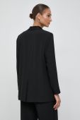 Піджак BOSS колір чорний однобортний однотонна (3591330)
