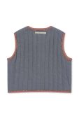 Дитячий жилет Konges Sl?jd колір блакитний