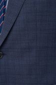 Вовняний костюм BOSS колір синій візерунок (3434354)