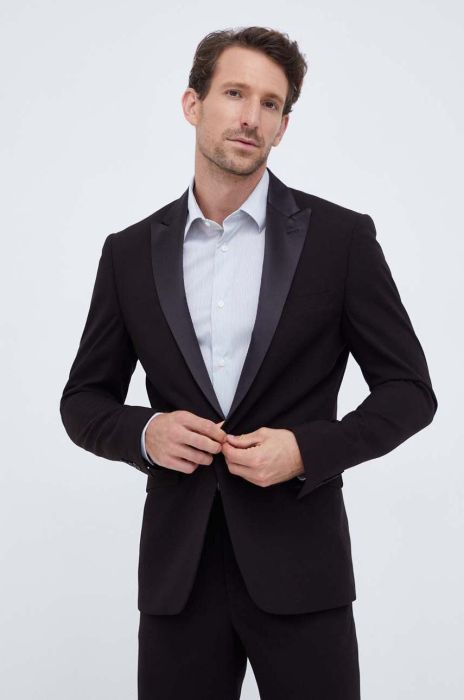 Костюм Lindbergh чоловічий колір чорний однотонна (3533617)