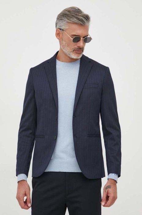 Піджак United Colors of Benetton чоловіча колір синій (3511986)