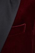 Піджак BOSS чоловіча колір бордовий