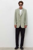 Піджак з домішкою вовни Won Hundred колір зелений