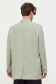 Піджак з домішкою вовни Won Hundred колір зелений
