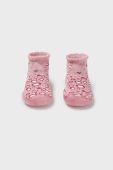 Дитячі тапочки Mayoral Newborn колір рожевий