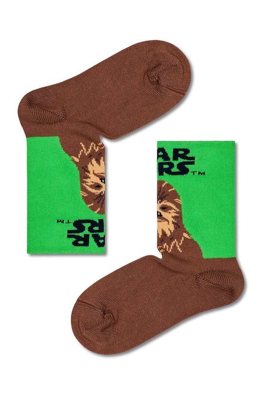 Дитячі шкарпетки Happy Socks Star Wars™ Chewbacca Sock колір коричневий