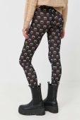 Легінси Pinko жіночі колір чорний візерунок (3438072)