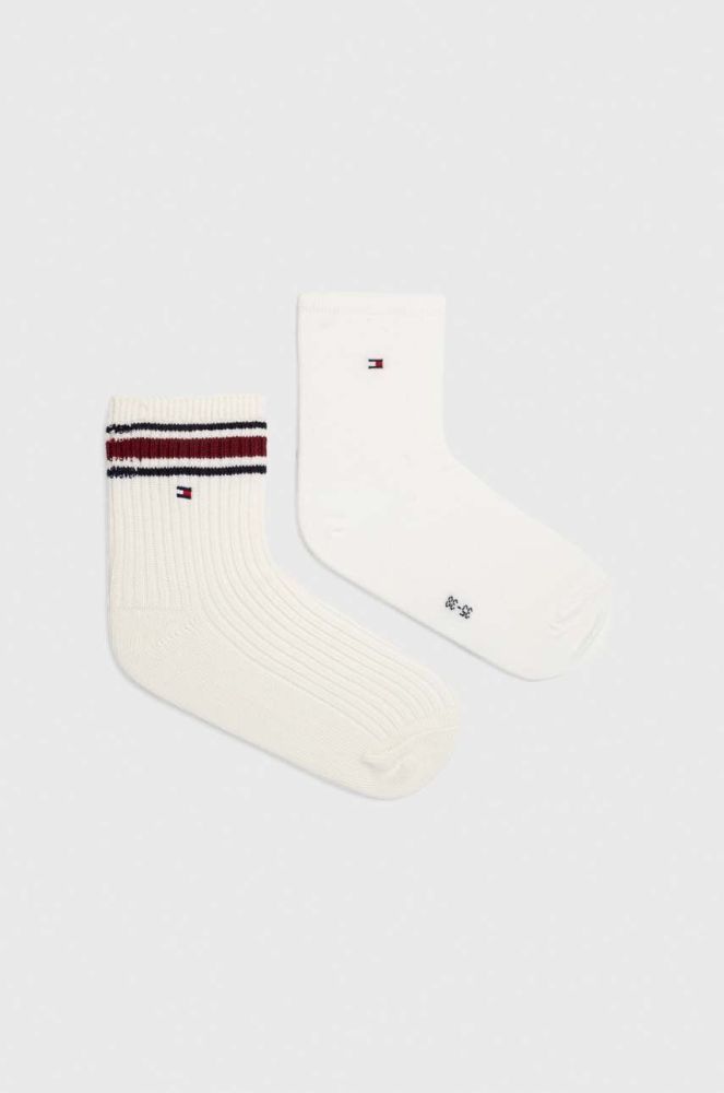 Шкарпетки Tommy Hilfiger 2-pack жіночі колір білий (3641490)