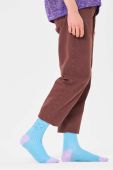 Шкарпетки Happy Socks Butterfly Rhinestone 1/2 Crew жіночі колір блакитний