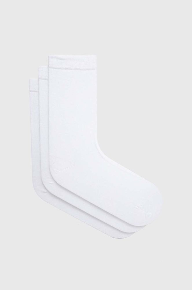 Шкарпетки Pepe Jeans Pepe 3-pack жіночі колір білий