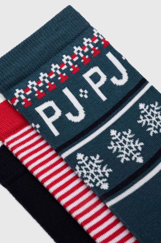 Шкарпетки Pepe Jeans 3-pack жіночі колір зелений фото 2