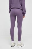 Легінси adidas жіночі колір фіолетовий з принтом
